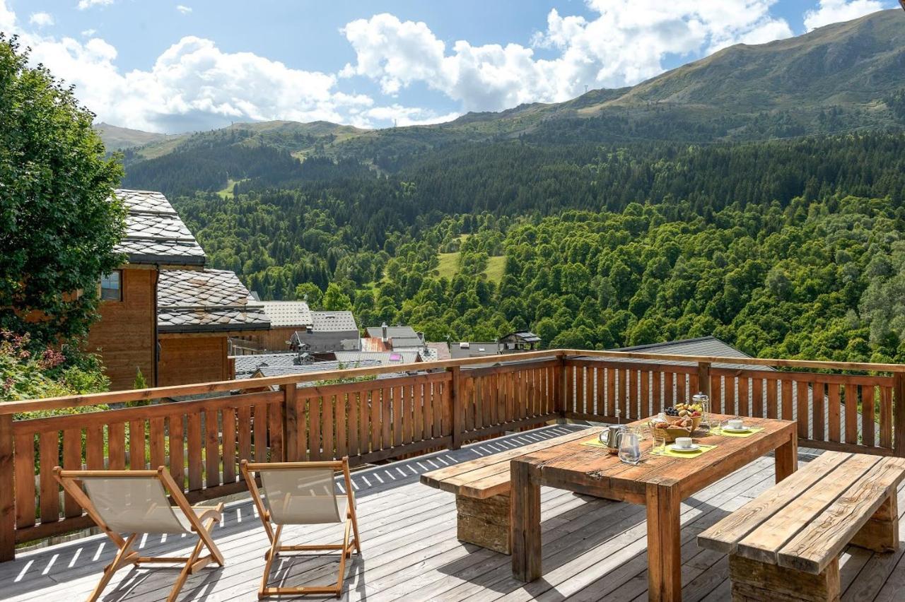 Chalet Zebra Méribel Exterior foto
